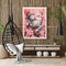 Tree Sleeping Cat Oil Paint By Numbers Kits Canvas Picture Wall Art DIY Craft