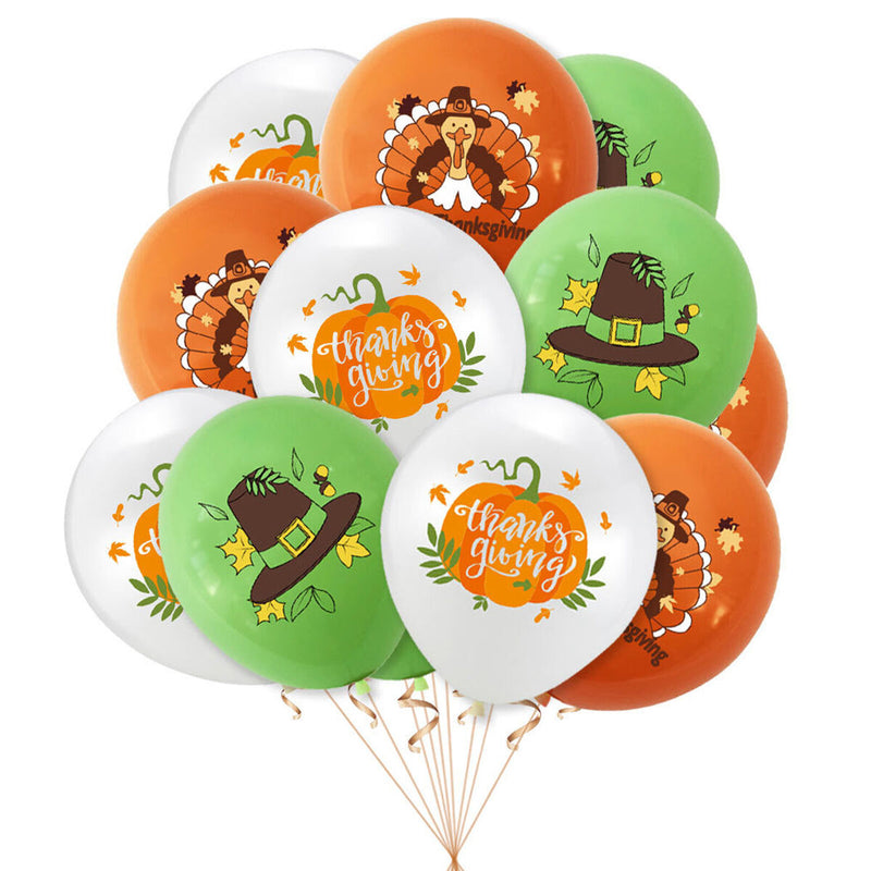 Thanksgiving Props Set Cake Card Topper Party Supplies Decorations for Holiday