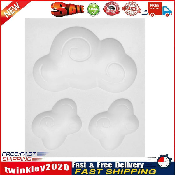 DIY Cloud Silicone Mold Clay Chocolate Candy Fondant Cake Bake Decor Mould Newly