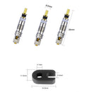2/6/12pcs Replacement Brass Presta Valve Cores + Remover for Mountain Road Bike