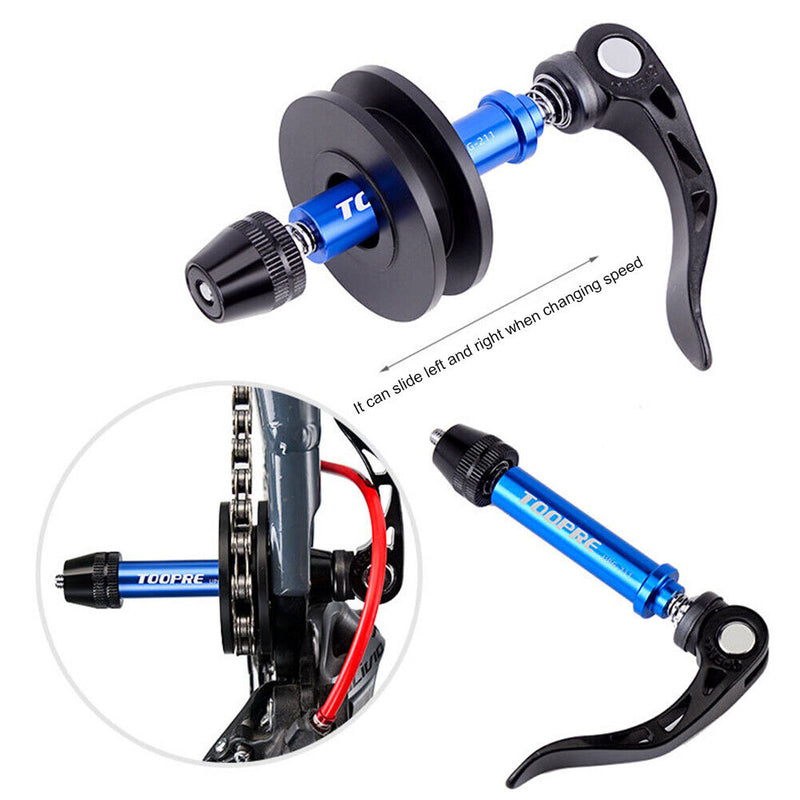 TOOPRE Bicycle Chain Keeper Bike Chain Cleaner Fix Holder (Quick Release) Newly