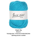50g/roll 6-strand Cotton Yarn for Crochet Knitting DIY Thread Material (13)