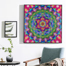 5D DIY Special Shaped Diamond Painting Colorful Flowers Cross Stitch Embroidery