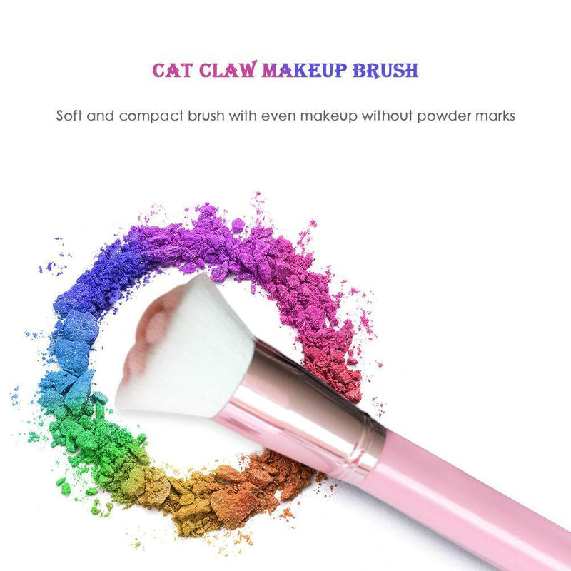 Single Pro Cat Claw Makeup Brush Fiber Hair Foundation Powder Face Cosmetic Pen