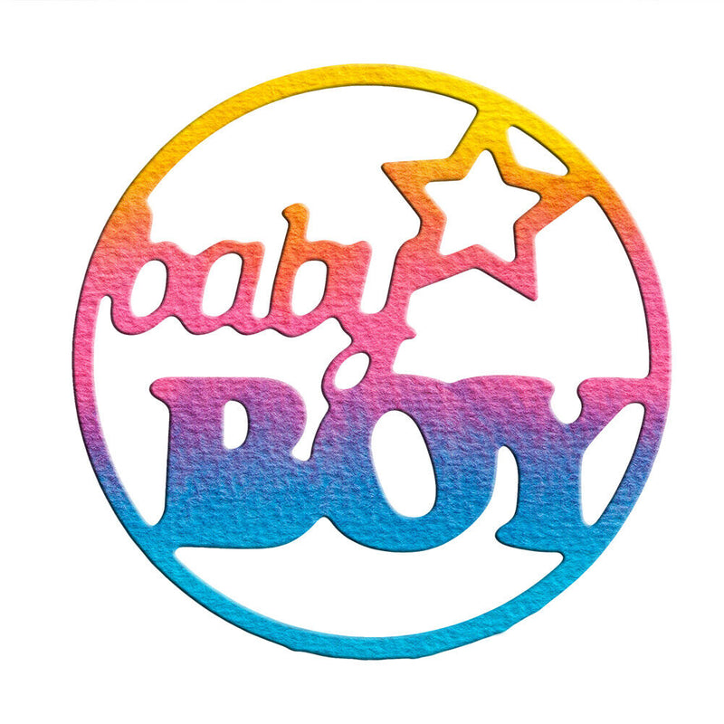 AVZYARDY Metal Punch Stencils f? Babies, boys, f? Card Making, Template,