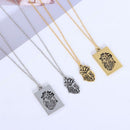 Gift Heart Drop Pendant Puzzle Heart Choker Couple Necklace Couple Collares