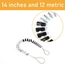 Bolt Nut Screw Thread Checker 26 Male/Female Size Gauge Measuring Tool Newly