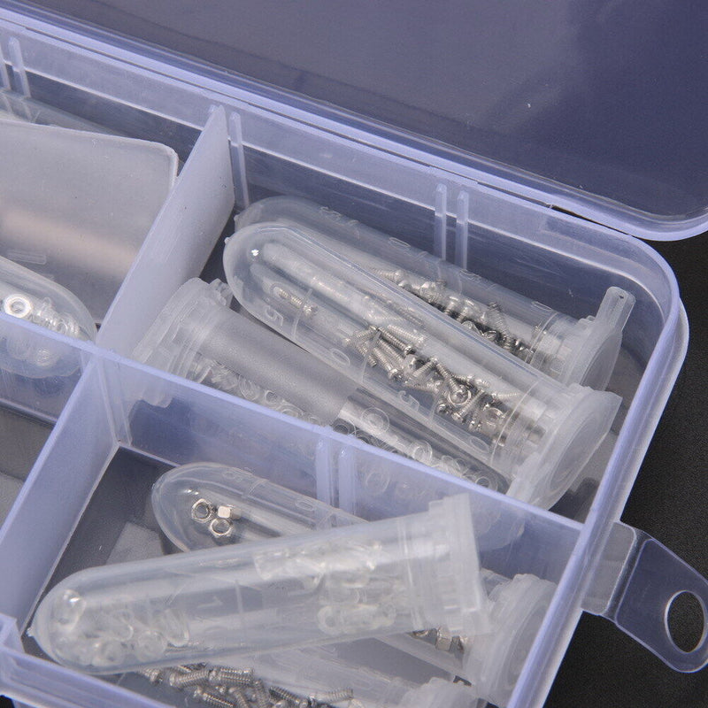 Eyeglass Sun Glasses Screw Nut Nose Pad Optical Repair Tool Assorted Kit