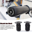 2pcs Aluminum Bike Handle Bar End Caps Burnt Blue Mountain Road Bike End Plugs