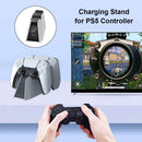 For DualSense Charger 2-Pin Contact Dual Controller Fast Charging Station Newly
