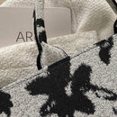 Fashion Women Crossbody Bags PU Canvas Floral Shoulder Ladies Travel Handbags