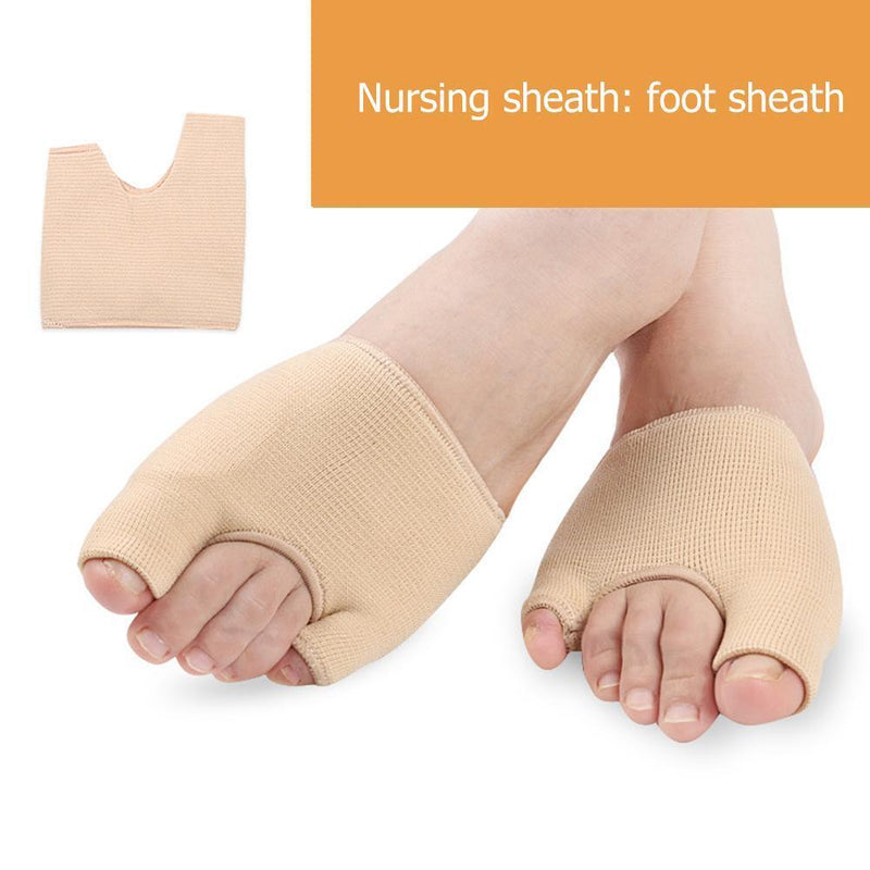 2pcs U-shape Foot Thumb Valgus Corrector Front Palm Straightening Insole (L