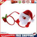 Christmas Sunglass Eyeglass Costume Eye Frame Party Decor(Santa Claus)