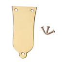 3 Holes Metal Bell Style Truss Rod Cover for Electrical Guitar Bass(Golden)