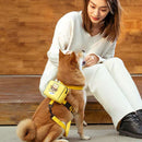 Cat Dog Backpack Printed Chest Strap Harness Traction Rope Dogs Pet Supplie