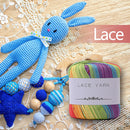 40g 10 Beach Worsted Section-Dyed DIY Crochet Thread Hand Knitting Sweater Yarn