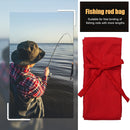 #A 120cm/140cm Fishing Rod Bags Outdoor Fishing Tackle Fish Pole Carrier Bags