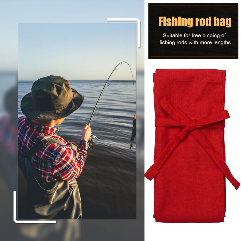 #A 120cm/140cm Fishing Rod Bags Outdoor Fishing Tackle Fish Pole Carrier Bags