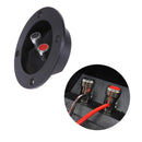 Square Shape, Double Binding Post Type Speaker Box Terminal Cup Board