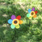 Windmill Flower Spinners Outdoor Ground Stake Wind Spinner For Kids|Children