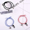 Women Men Friend Magnet Bracelet Gift For Couple Rope Bracelets Star Astronaut