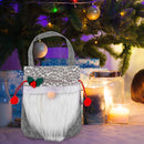 #A Christmas Gift Bag Portable Reusable Gift Bag for Party Sweets Cookies Mini T