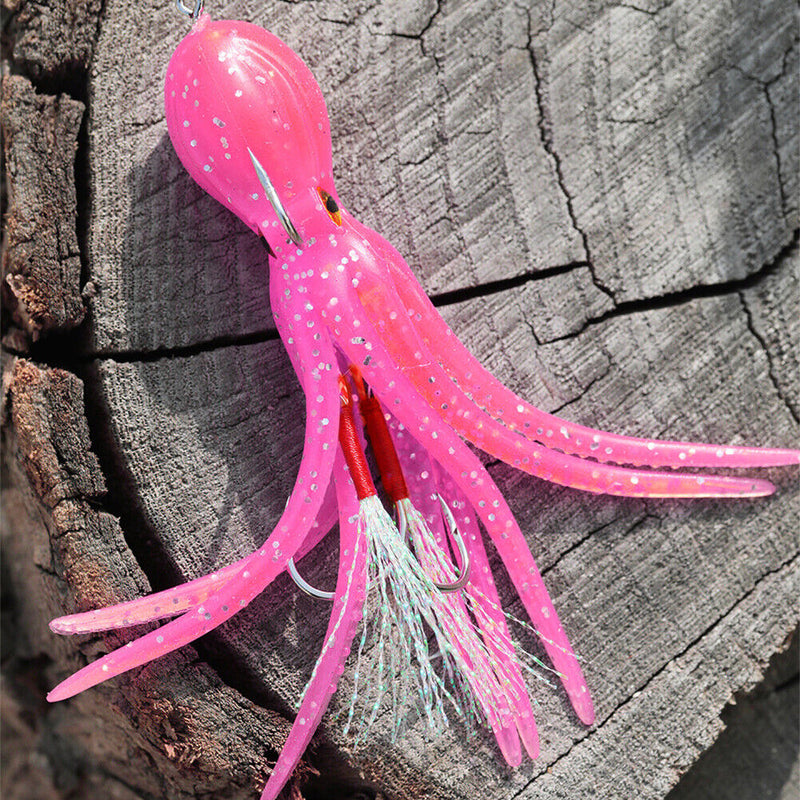 11cm 22g Octopus Swimbait Soft Fishing Lures with Hooks Artificial Wobbler Bait