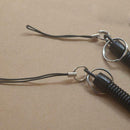 Metal Key Chain Retractable Clip Ring Stretchy Coil Spring S L0Z0 Keyring N4Y0