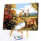 Deer by the Creek Oil Paint By Numbers DIY Canvas Wall Art Picture Craft Decor