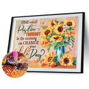 Sunflower 5D DIY Diamond Painting Kits Full Round Drill Wall Decoration Art (