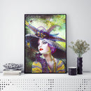 5D DIY Beauty Special Shaped Diamond Painting Cross Stitch Kits Bedroom Wall Art