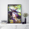 5D DIY Beauty Special Shaped Diamond Painting Cross Stitch Kits Bedroom Wall Art