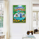 Diamond Painting RV Round Drill Picture of Rhinestone DIY Drawing