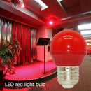 3W/5W/7W E27 175-265V LED Lantern Color Lamp Red Bulb Party Lighting Decoration