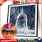 Red Rose 5D Diamond DIY Painting Kit Home Decor Craft 30 X 30cm Newly