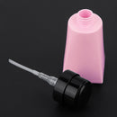 220ml Nail Polish Remover Liquid Bottle Empty Lock Pump Dispenser (Pink) Newly