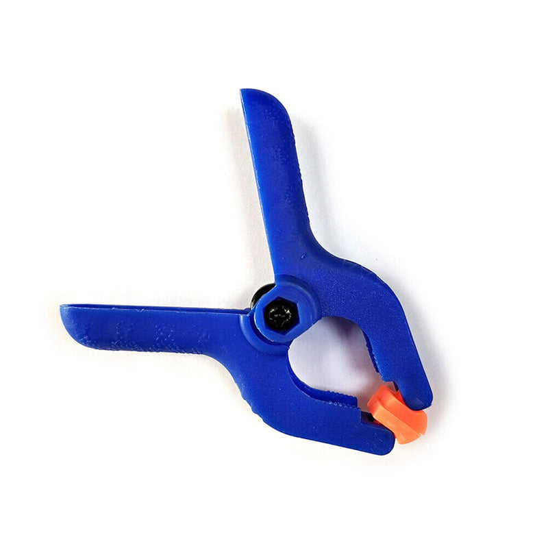 10pcs 2inch Spring Clamps Woodworking Clip Photo Studio Background (Blue) Newly