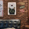 Wine Black Cat Plate Metal Tin Sign Plaque for Bar Pub Club Wall Home Decor