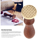 Retro Wax Seal Geometric Sealing Wax Stamp DIY Decorative (F358) Newly