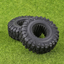 4pcs 2.2 inch Wheel Tires Tyre for 1/10 RC Rock Crawler Traxxas TRX4 TRX-6 Newly