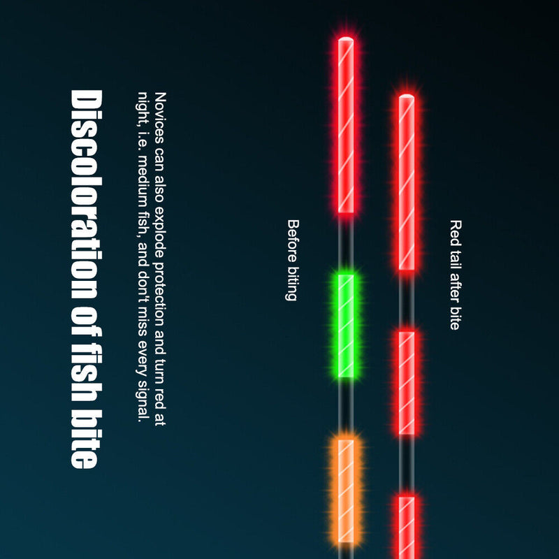 Luminous High Sensitive Fluctuate Fish Floats Portable Fishing Floating Bobbe