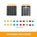 for Truck Marine Blade Fuse Holder Car Accessory Plastic Cover Block Fuse Box