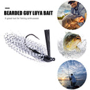 7cm 10g Fishing Lures Chatterbait Spinnerbait Artificial Wobbler Baits (6)