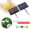 1pc Mini Solar Panel 1W 3V 100MA DIY Outdoor Camp Solar Charger Power Bank Newly