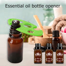Plastic Essential Oil Opener Refillable Bottles Roller Ball Cap Remover (C)