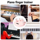 Piano Finger Trainer Finger Grip Strength Training Fingertips Keyboard (A) Newly