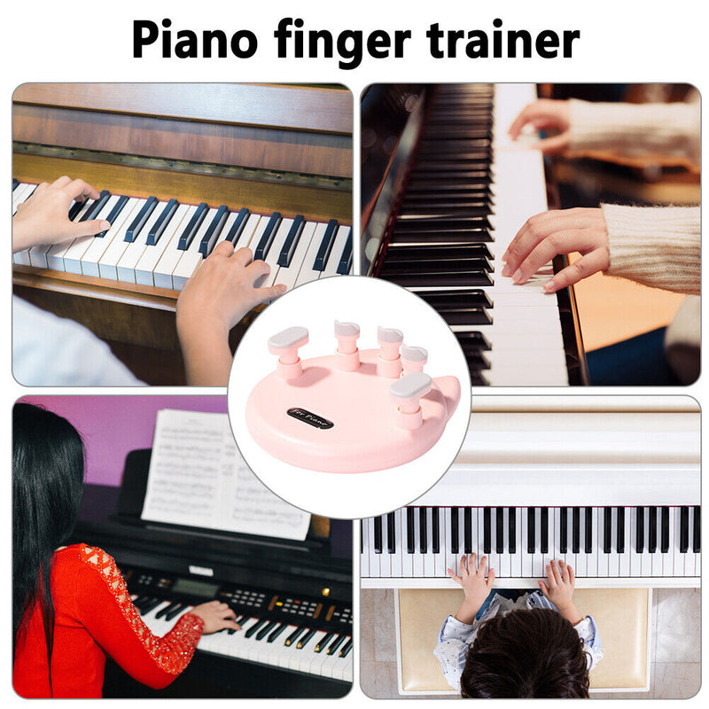 Piano Finger Trainer Finger Grip Strength Training Fingertips Keyboard (A) Newly