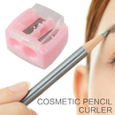Portable Makeup Pencil Sharpener Double Single Holes Design with Cleaning S