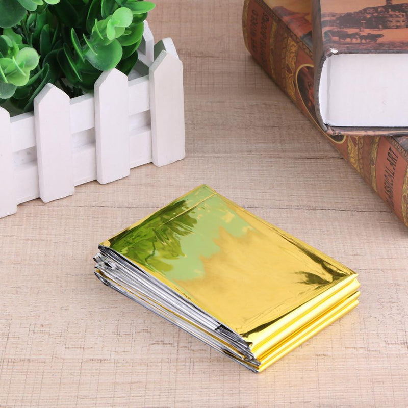 210x160cm Waterproof Outdoor Emergency Survival Rescue Blanket Thermal Foil
