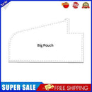 #A Acrylic Sewing Ruler Cute Bag Pattern Template DIY Making Stencils Sewing Too